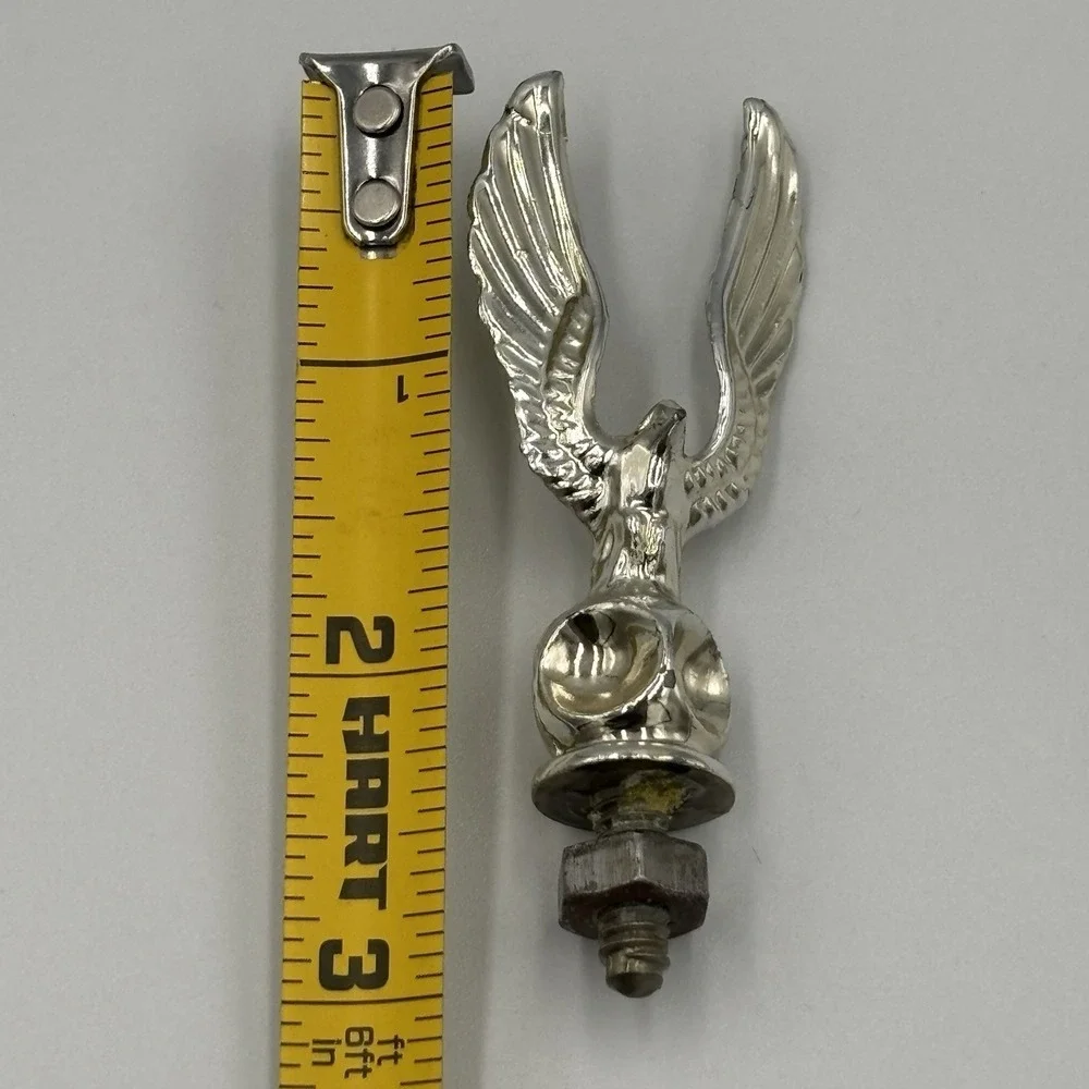 Vintage Silver Metal Majestic Eagle Trophy‎ Topper 2.75